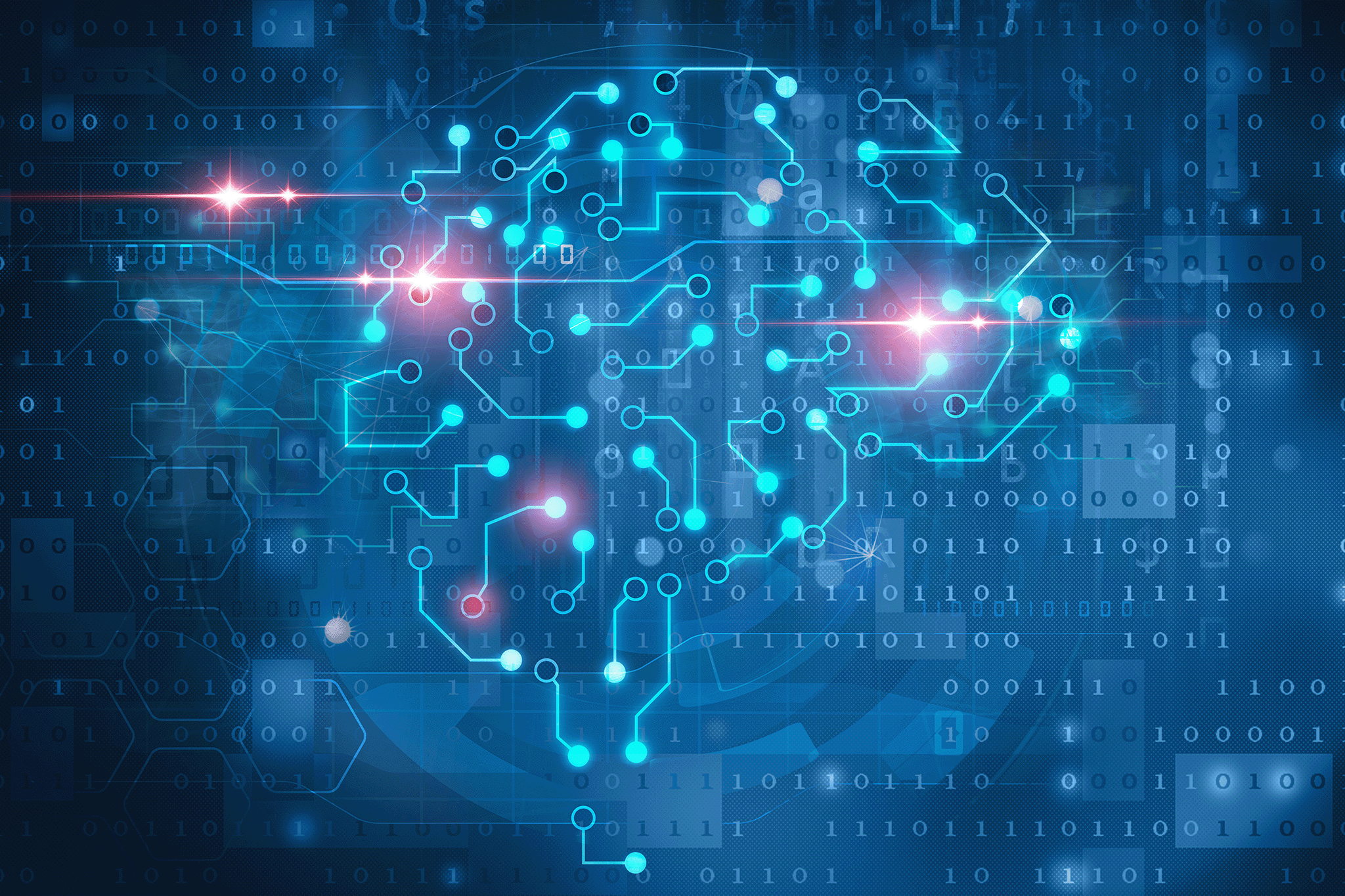 Gehirn im Design von künstlichen Neuronen
